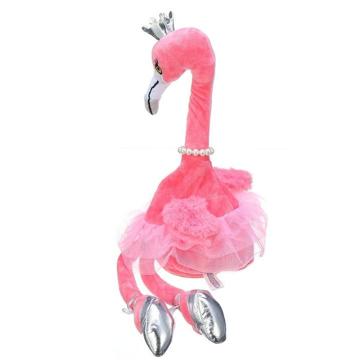 Flamingo Singing Dancing Pet Bird 50cm 20Inches Christmas Gift Stuffed Plush Toy Cute Doll Image 3