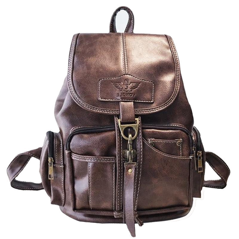 Female backpack mochila feminina leather women mochila mujer girls school backpack Feature Multi-function travel mochila Image 1