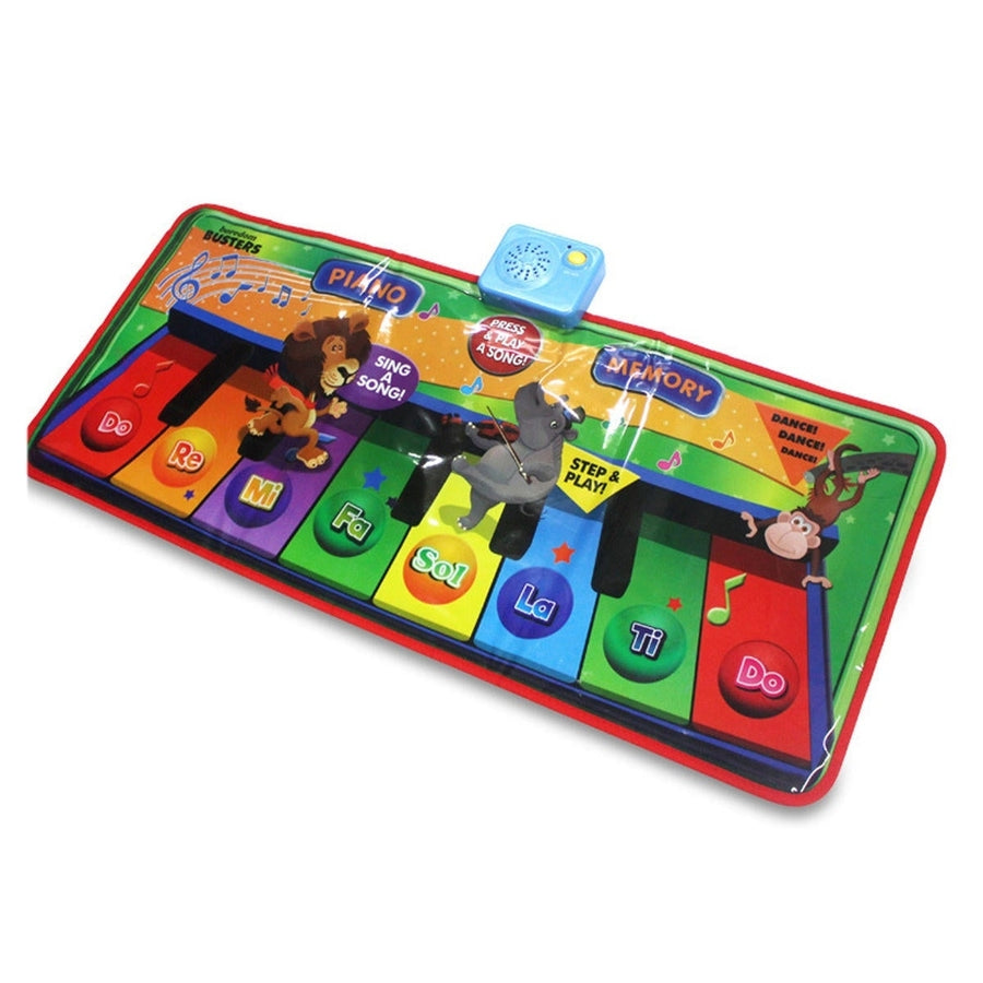 Foldable Piano Pad Early Education Carpet Singing Piano Music Carpet Mat for Children Image 1