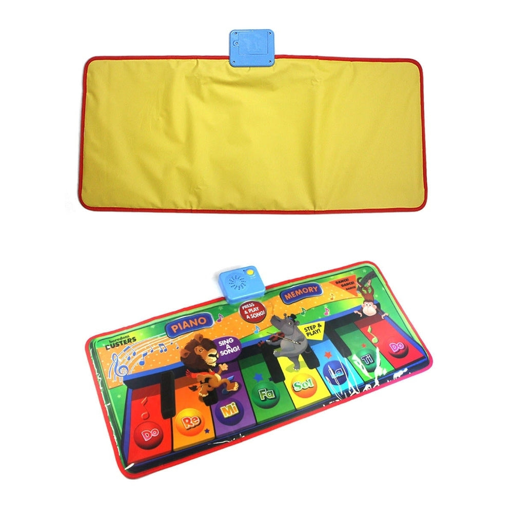 Foldable Piano Pad Early Education Carpet Singing Piano Music Carpet Mat for Children Image 2