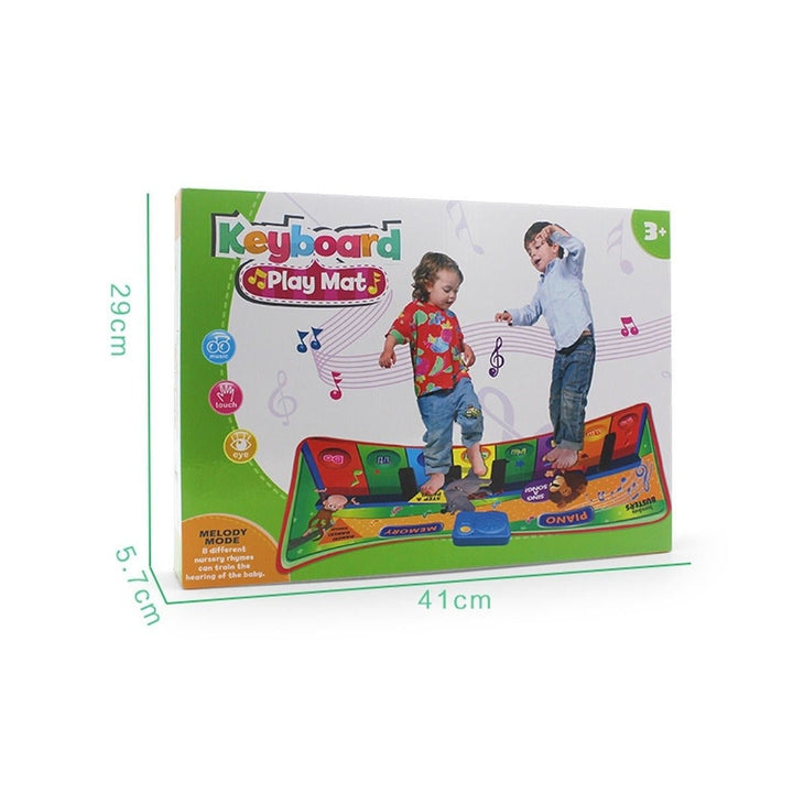 Foldable Piano Pad Early Education Carpet Singing Piano Music Carpet Mat for Children Image 4