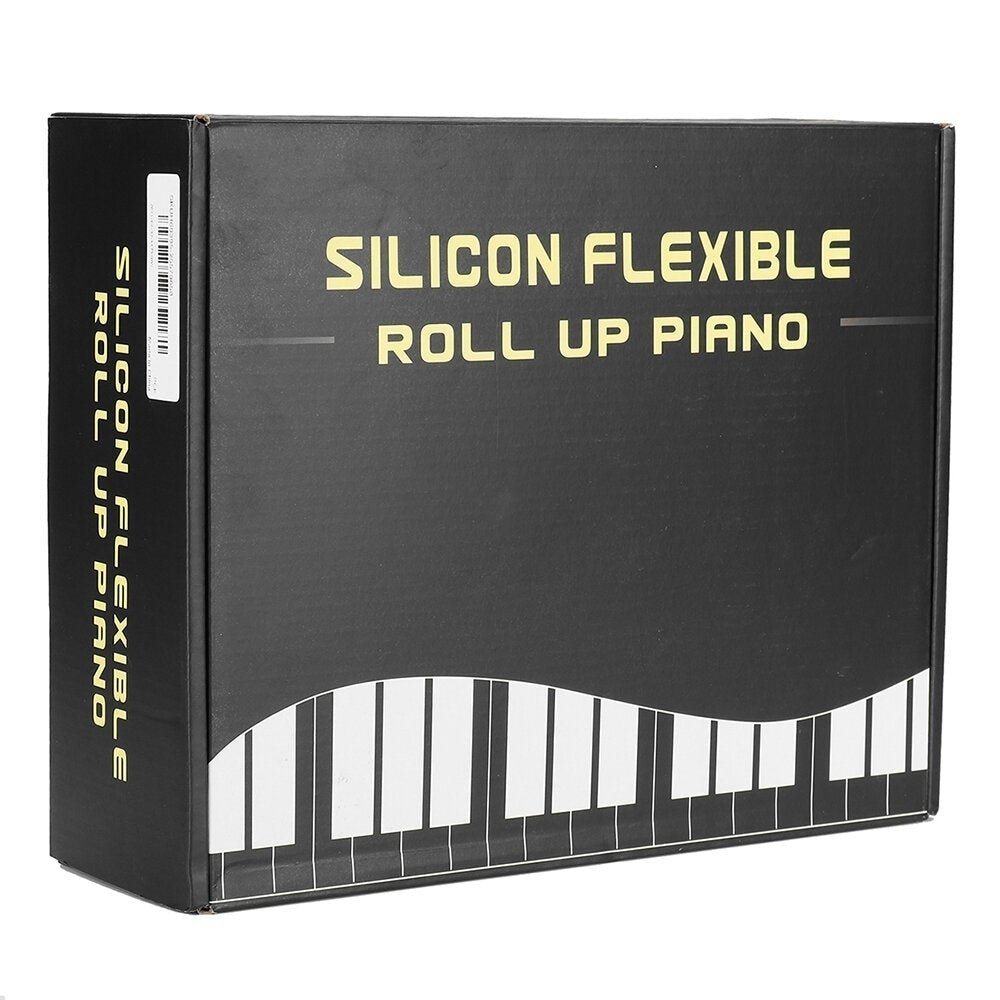 Foldable Portable 61 Key Electronic Keyboard Roll Up Piano 220V Image 9