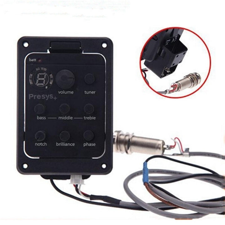 Folk Acoustic Guitar Pickup Presys Blend Dual Mode Equalizer With Mic Beat Board Pickups Image 3