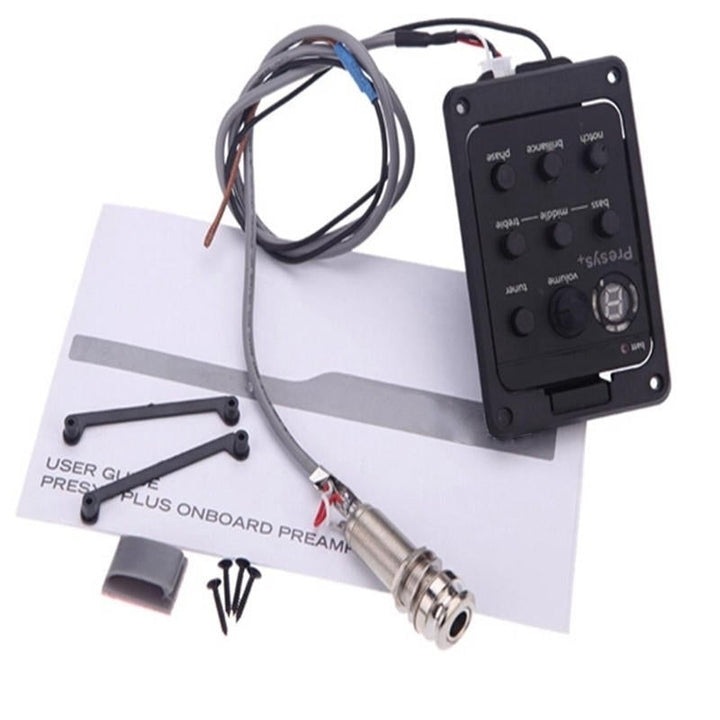 Folk Acoustic Guitar Pickup Presys Blend Dual Mode Equalizer With Mic Beat Board Pickups Image 7