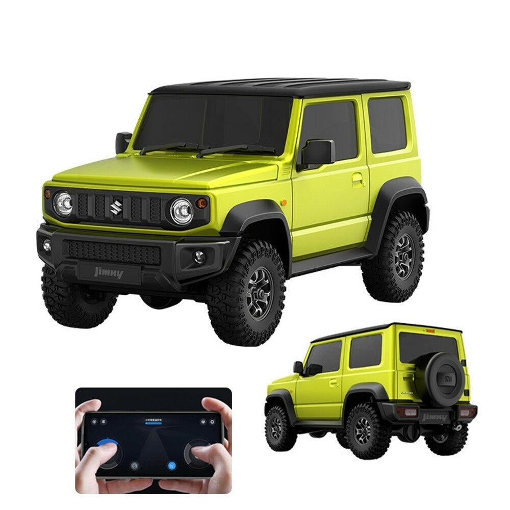 For Suzuki Jimny Sierra Yellow Intelligent 1:16 Proportional 4WD App Control RC Car Vehicles Model Image 1