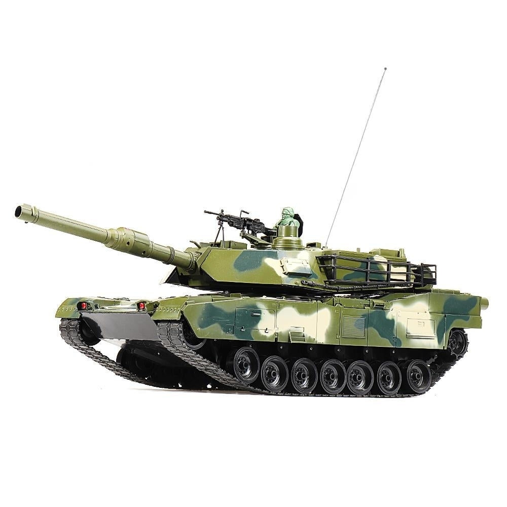 For USA MIA2 RC Tank Car Vehicle Models With Light Music Image 2