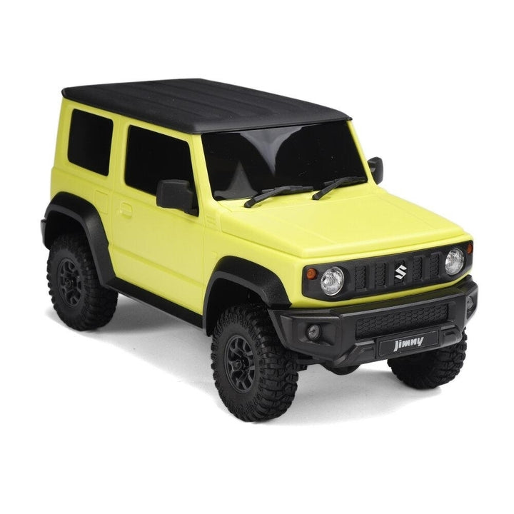 For Suzuki Jimny Sierra Yellow Intelligent 1:16 Proportional 4WD Rock Crawler App Control RC Car Vehicles Model Image 4