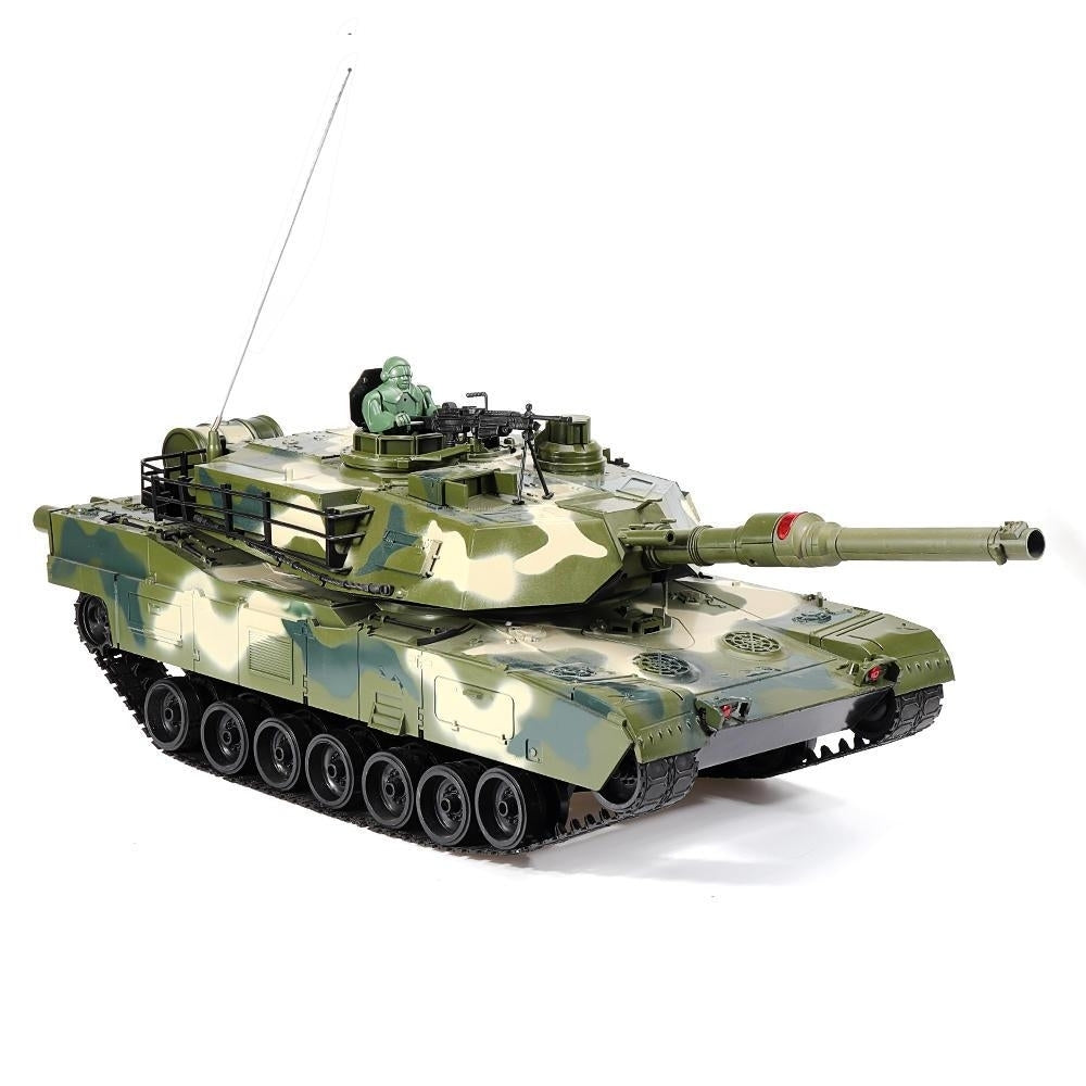 For USA MIA2 RC Tank Car Vehicle Models With Light Music Image 4