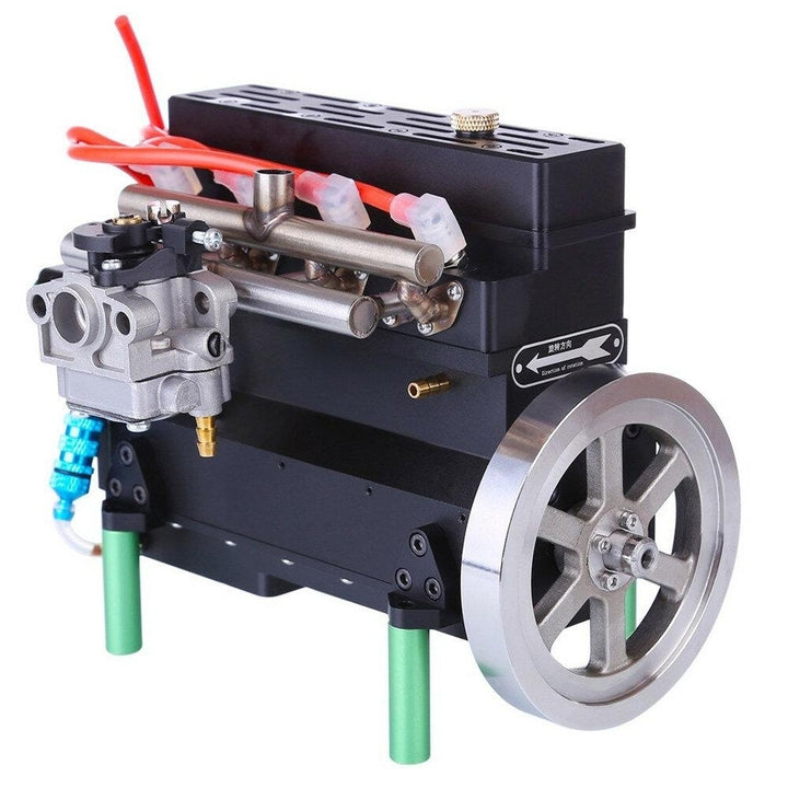 Four Cylinder Gasoline Engine Inline Model 32cc Water-cooled For DIY RC Car and Ship Image 4