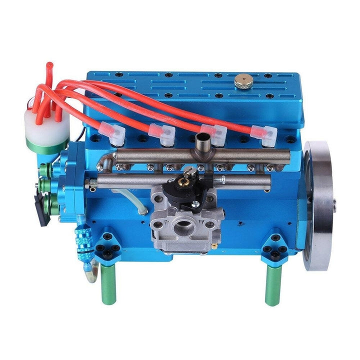Four Cylinder Gasoline Engine Inline Model 32cc Water-cooled For DIY RC Car and Ship Image 7
