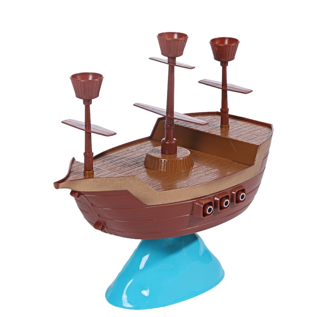 Funny Balance Penguin Pirate Ship Parent-child Interactive Board Game Educational Toy for Kids Gift Image 2