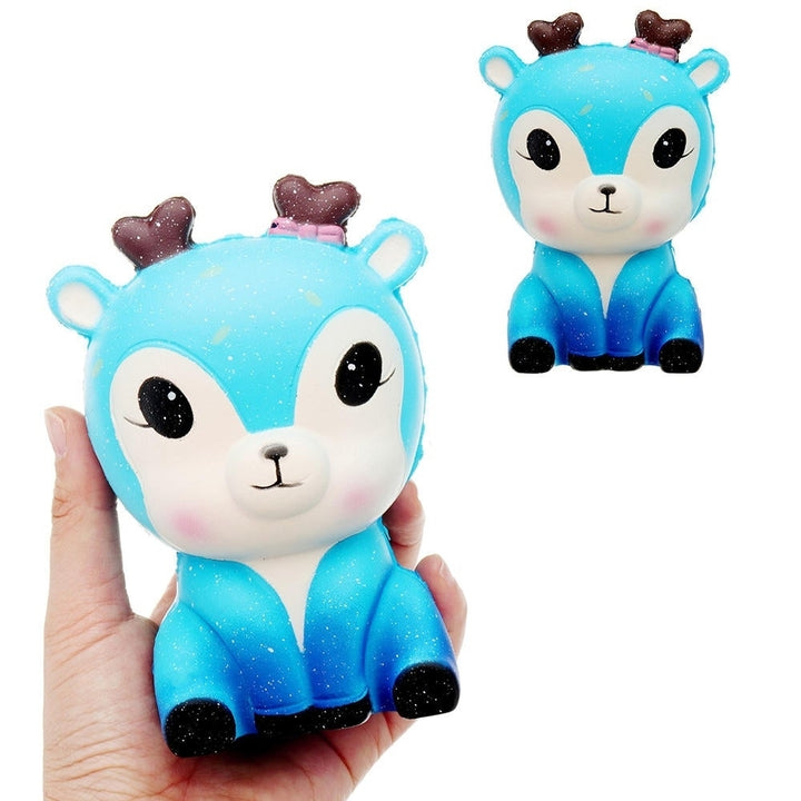Galaxy Fawn Squishy Scented Squeeze 13.1CM Slow Rising Collection Toy Soft Gift Image 1
