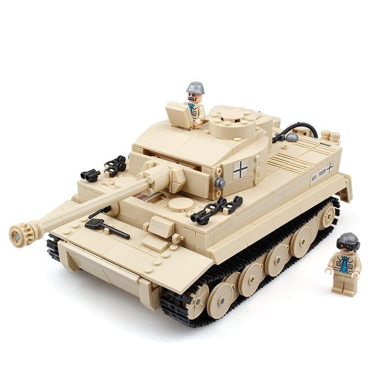 German Tiger Tank Building Blocks Toys Educational Gift 82011 Fidget Toys Image 1