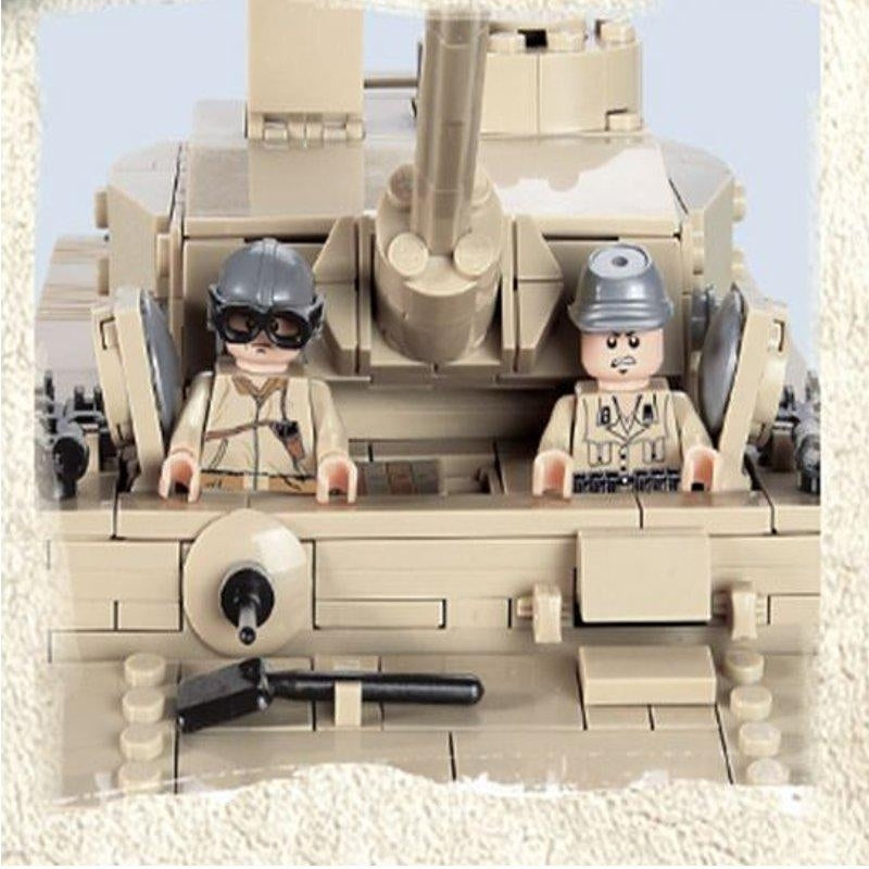 German Tiger Tank Building Blocks Toys Educational Gift 82011 Fidget Toys Image 2