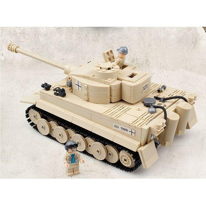 German Tiger Tank Building Blocks Toys Educational Gift 82011 Fidget Toys Image 4