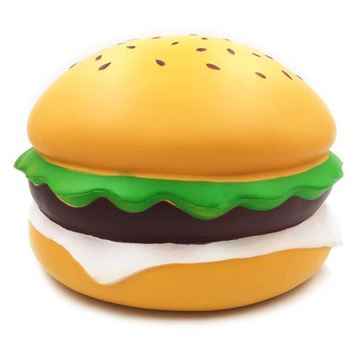 Giant Squishy Cheese Burger Humongous Hamburger 25CM Slow Rising Rebound Jumbo Gift Collection Decor Toys Image 3