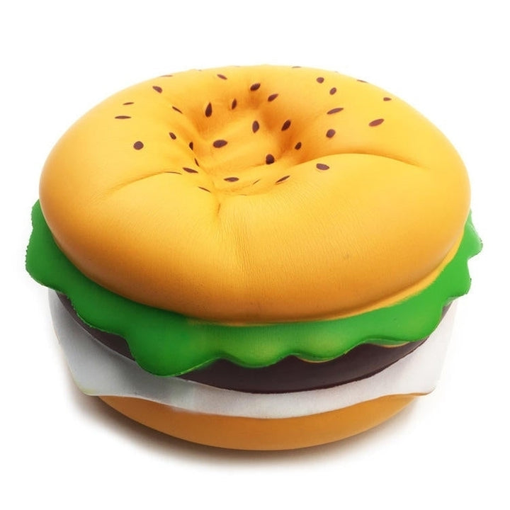 Giant Squishy Cheese Burger Humongous Hamburger 25CM Slow Rising Rebound Jumbo Gift Collection Decor Toys Image 4