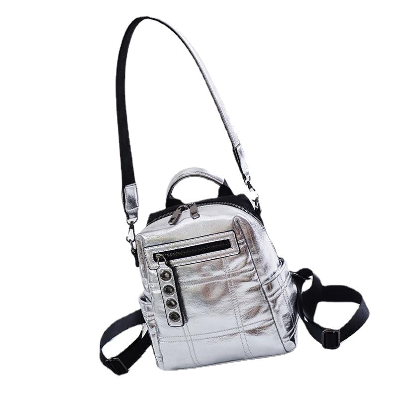 Glitter Backpack Women Shoulder bag Multi-function Backpacks For Teenage Girls Schoolbag Female Rucksack Travel Bag Image 2