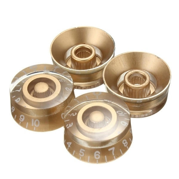 Gold Speed Control Knobs Set Volume Tone For Gibson Les Paul Electric Guitar Image 1
