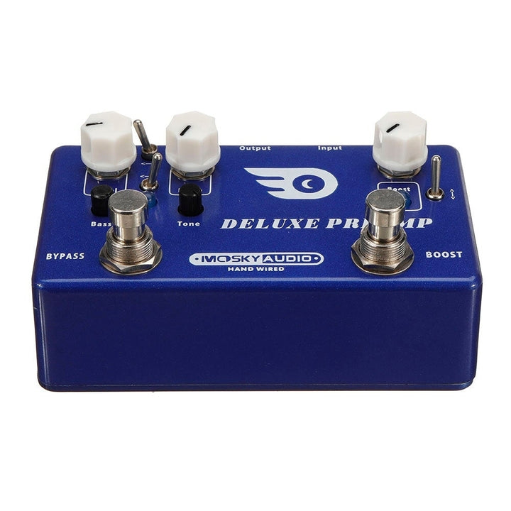 Guitar Effect Pedal 2 In 1 Boost Classic Overdrive Effects Metal Shell With True Bypass Guitar Accessories Image 2