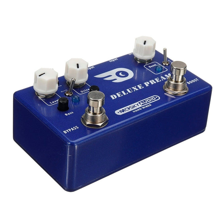 Guitar Effect Pedal 2 In 1 Boost Classic Overdrive Effects Metal Shell With True Bypass Guitar Accessories Image 4