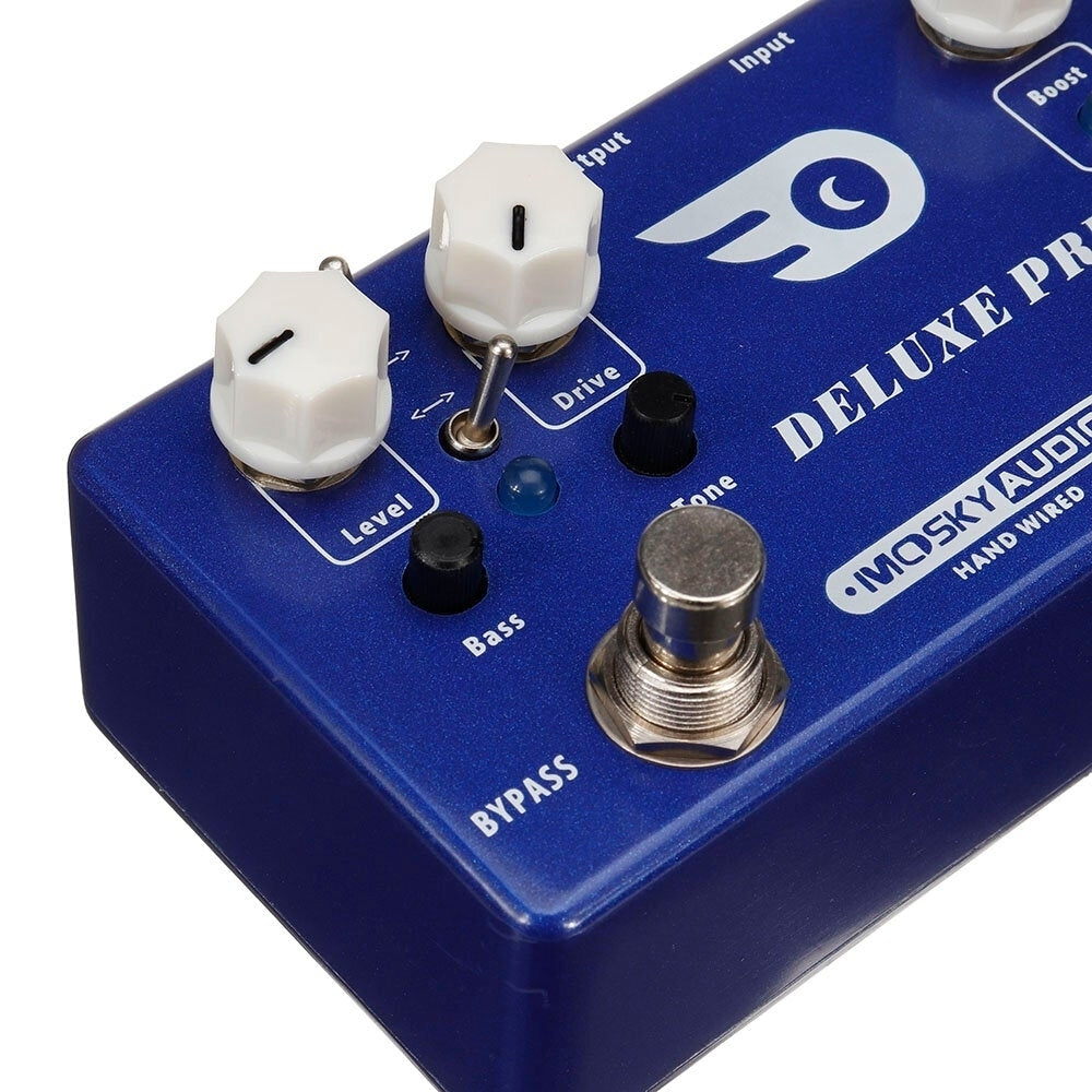 Guitar Effect Pedal 2 In 1 Boost Classic Overdrive Effects Metal Shell With True Bypass Guitar Accessories Image 9