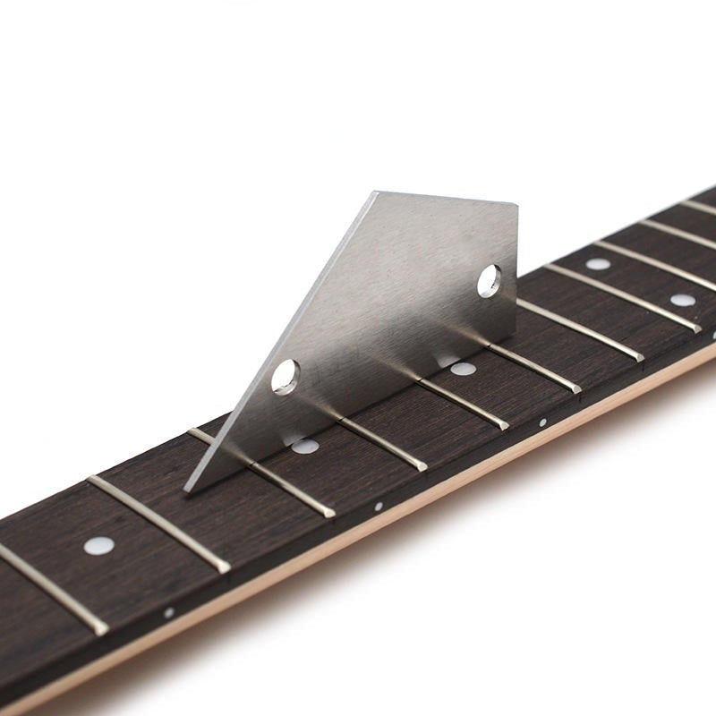 Guitar Stainless Steel File Guitar Leveling Ruler Polishing Stone Guitar Tool Set Image 7