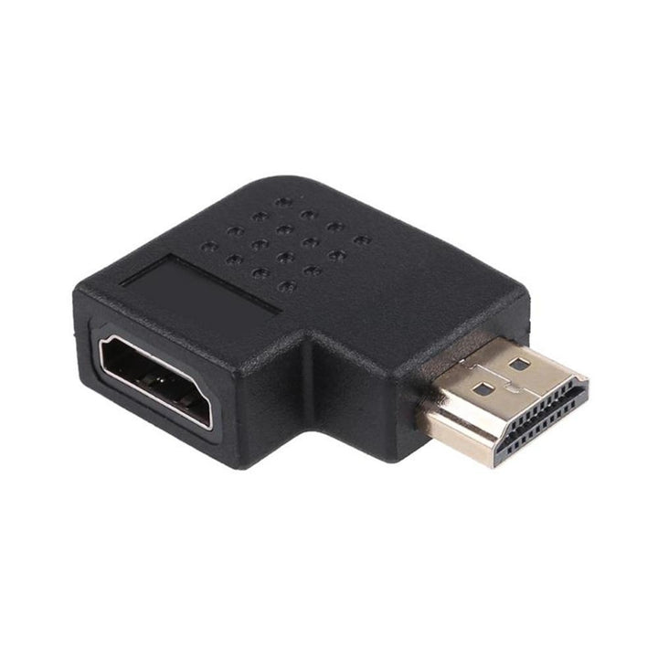HD 1080P 90 Degree Rotating HDMI Elbow Connector Adapter For Xbox 360 Video TV Image 1