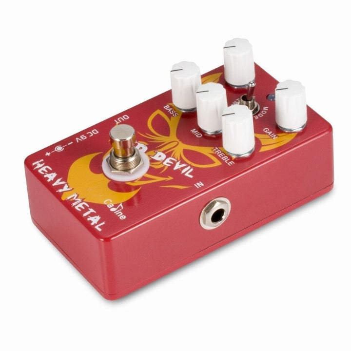 Heavy Metal Guitar Pedal Aluminum Alloy Housing Red Devil Delay Pedal True Bypass Design Guitar Accessories Image 3