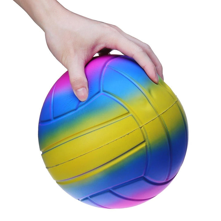 Huge Galaxy Volleyball Squishy 8in 20CM Giant Slow Rising Toy Cartoon Gift Collection Image 4