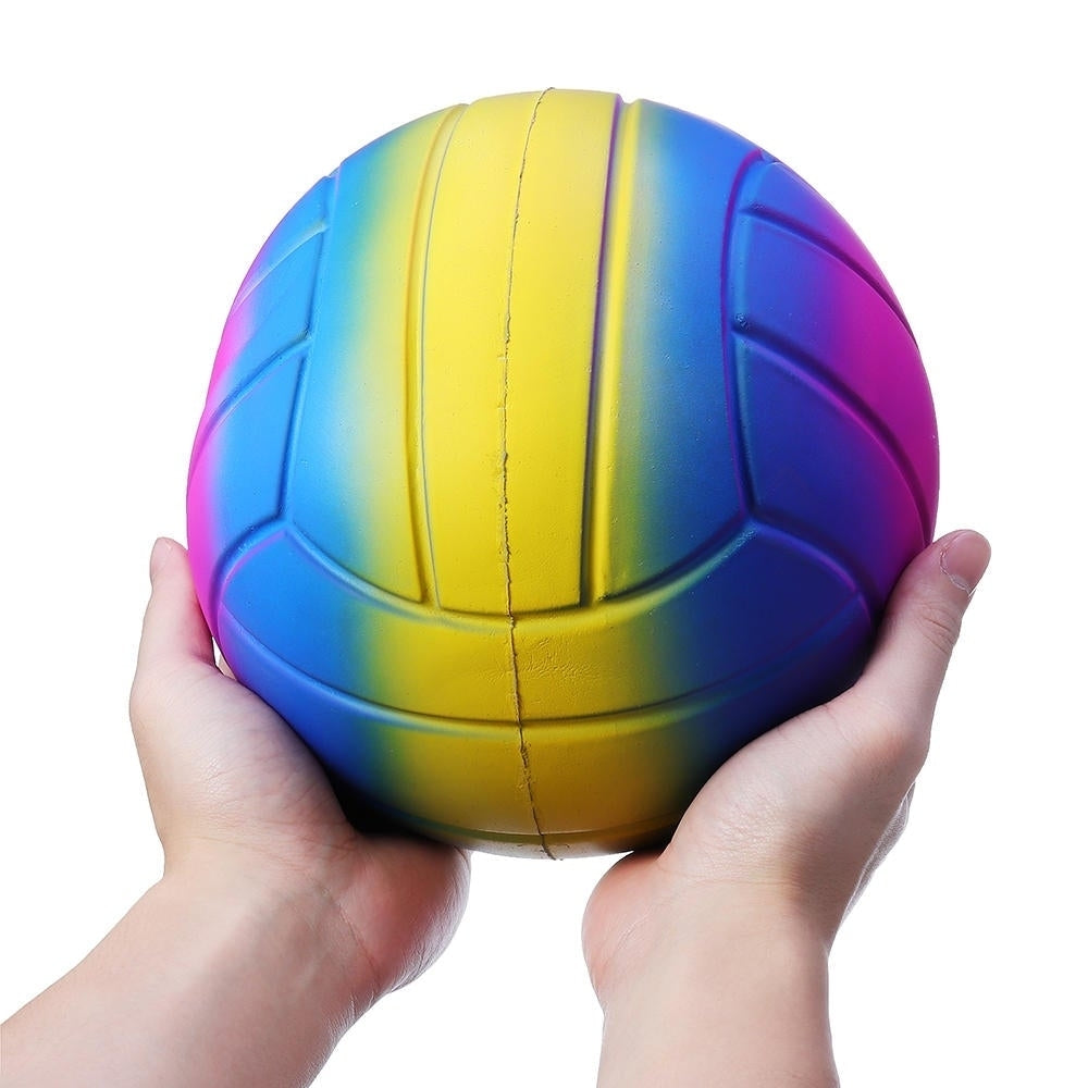 Huge Galaxy Volleyball Squishy 8in 20CM Giant Slow Rising Toy Cartoon Gift Collection Image 4