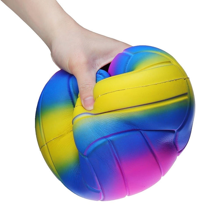 Huge Galaxy Volleyball Squishy 8in 20CM Giant Slow Rising Toy Cartoon Gift Collection Image 6