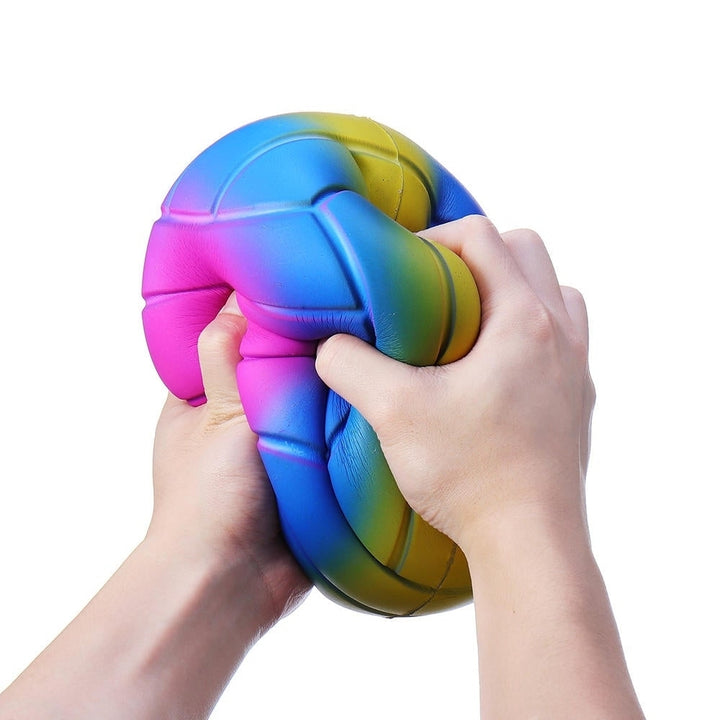 Huge Galaxy Volleyball Squishy 8in 20CM Giant Slow Rising Toy Cartoon Gift Collection Image 7