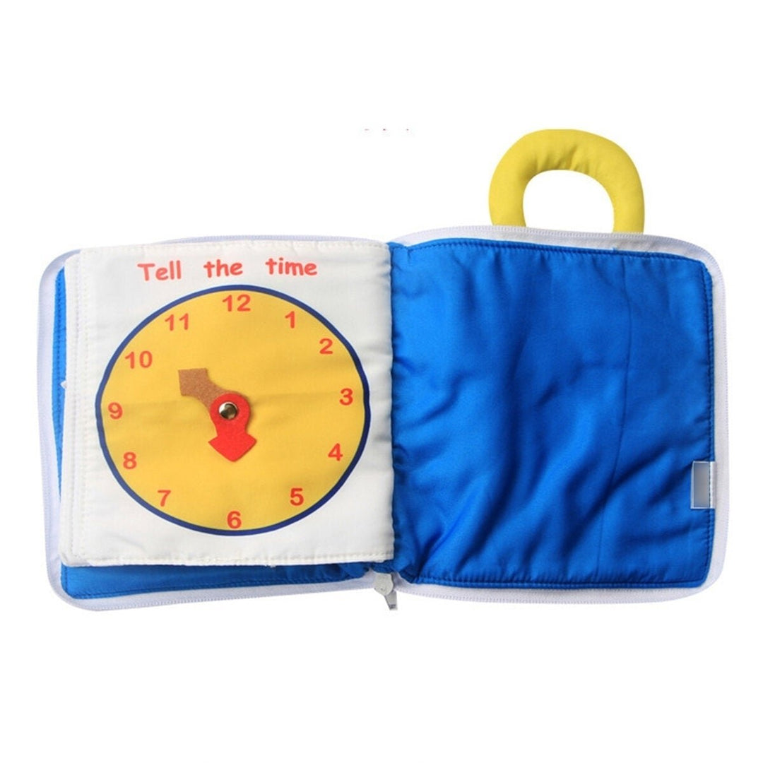 Infant Early Education Soft Cloth Books Baby Learning Activity Practice Hands Book Toys Image 4