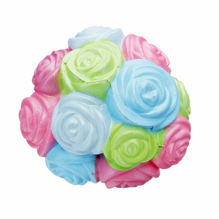 Jumbo Squishy Rose Flower 1512cm Slow Rising Toy  Collection Decor With Packing Box Image 4