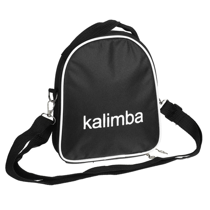 Kalimba Case Thumb Piano Storage Shoulder Finger Musical Bag Handbag Box Black Image 2