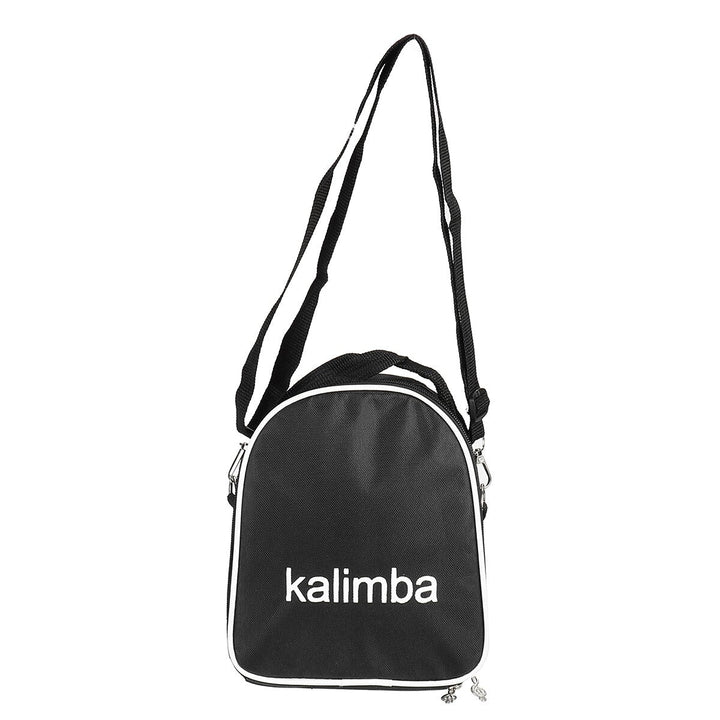 Kalimba Case Thumb Piano Storage Shoulder Finger Musical Bag Handbag Box Black Image 4