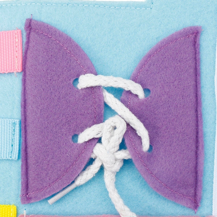 Kids Boys Girls Basic Skills Board Developmental Toys Learn to Snap Zip Tie Shoe Laces Educational Toys Image 6