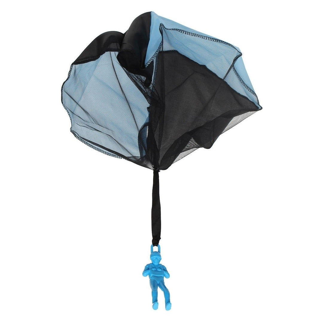 Kids Hand Throwing Parachute Kite Outdoor Play Game Toy Image 1