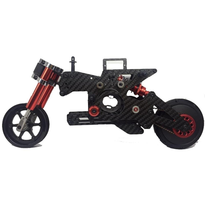 Kit 2WD Electric RC Motorcycle On-Road Tricycle without Car Shell and Electronic Parts DTTT Image 4