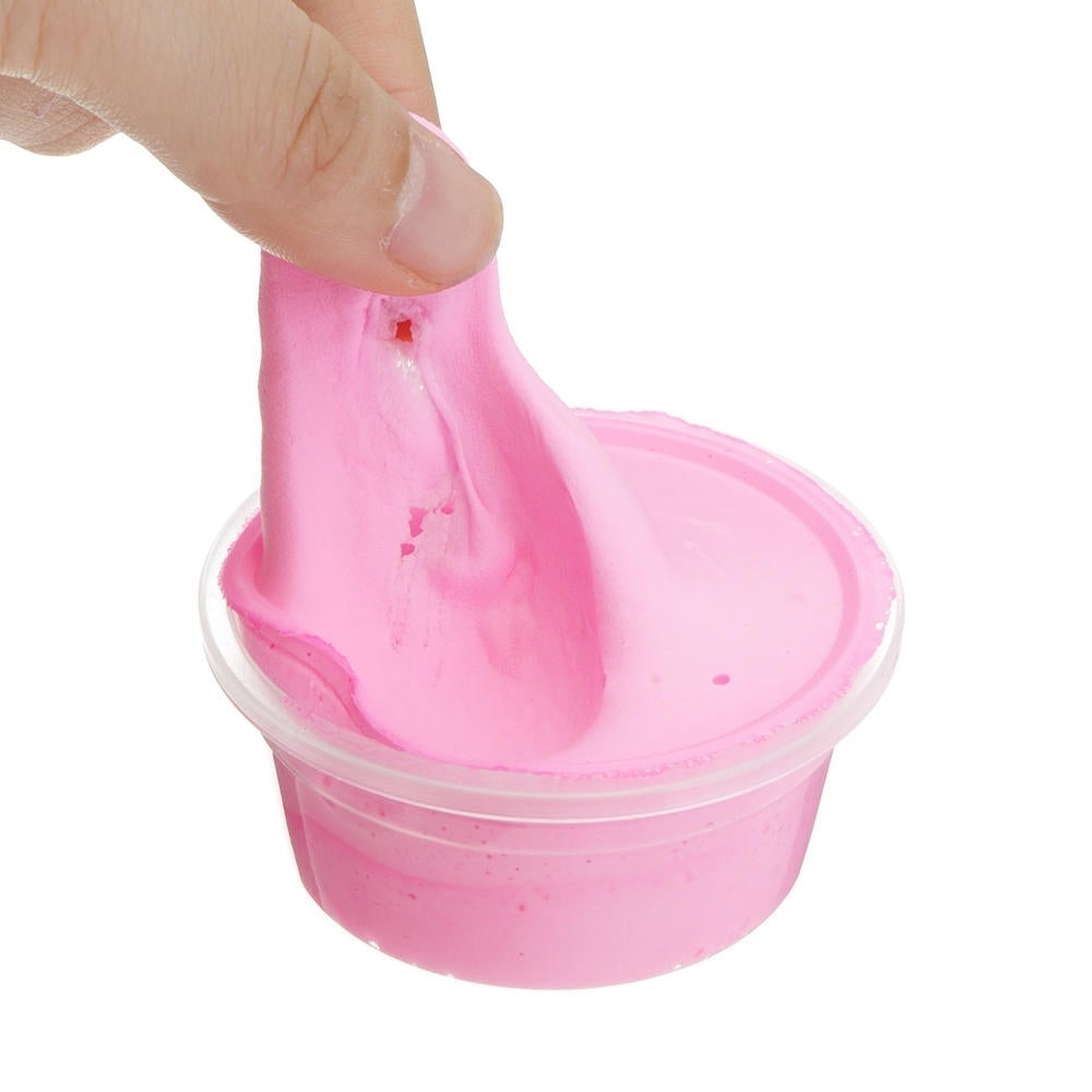 Large Tubs Fluffy Slime Stress Relief Toy Soft DIY Cotton Clay Plasticine Toys Image 4