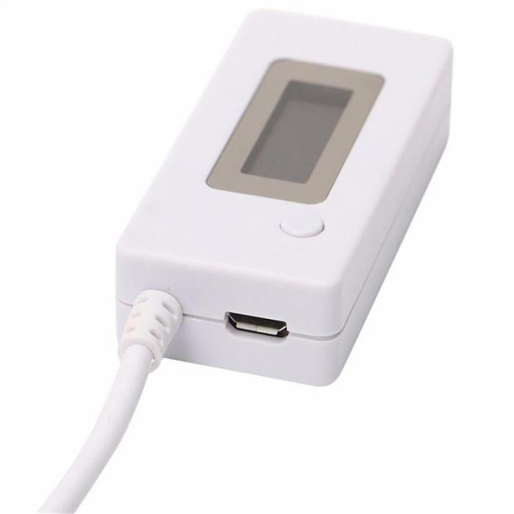 LCD Digital Display USB Charging Ammeter Voltmeter Capacity Tester Power Adapter Image 8