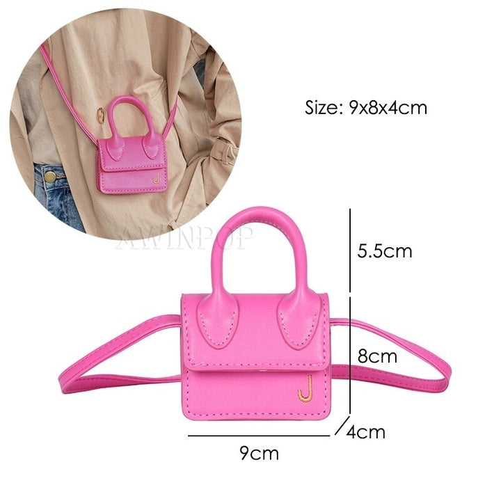 Luxury Handle Mini J Bags Brand Purses Handbags Women Designer Small Shoulder Crossbody Bags Female Lipstick Bag Image 2