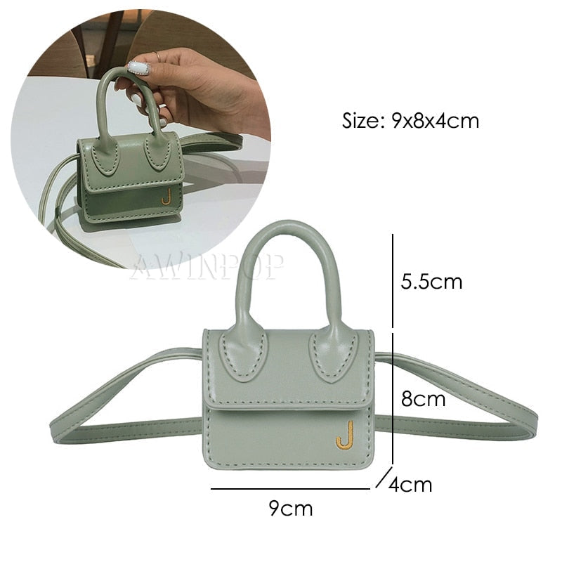 Luxury Handle Mini J Bags Brand Purses Handbags Women Designer Small Shoulder Crossbody Bags Female Lipstick Bag Image 1