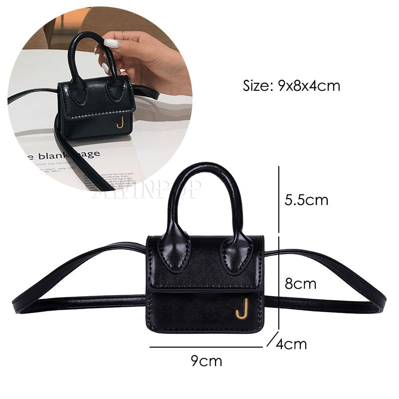 Luxury Handle Mini J Bags Brand Purses Handbags Women Designer Small Shoulder Crossbody Bags Female Lipstick Bag Image 1