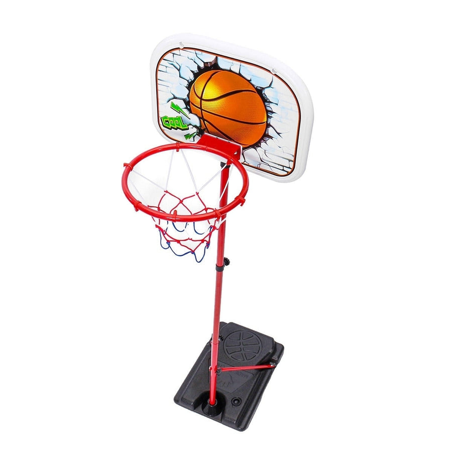 Liftable Tire Iron Frame Basketball Stand Childrens Outdoor Indoor Sports Shooting Frame Toys Image 1