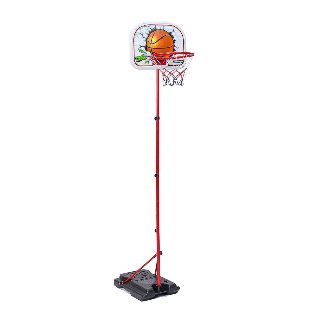 Liftable Tire Iron Frame Basketball Stand Childrens Outdoor Indoor Sports Shooting Frame Toys Image 2