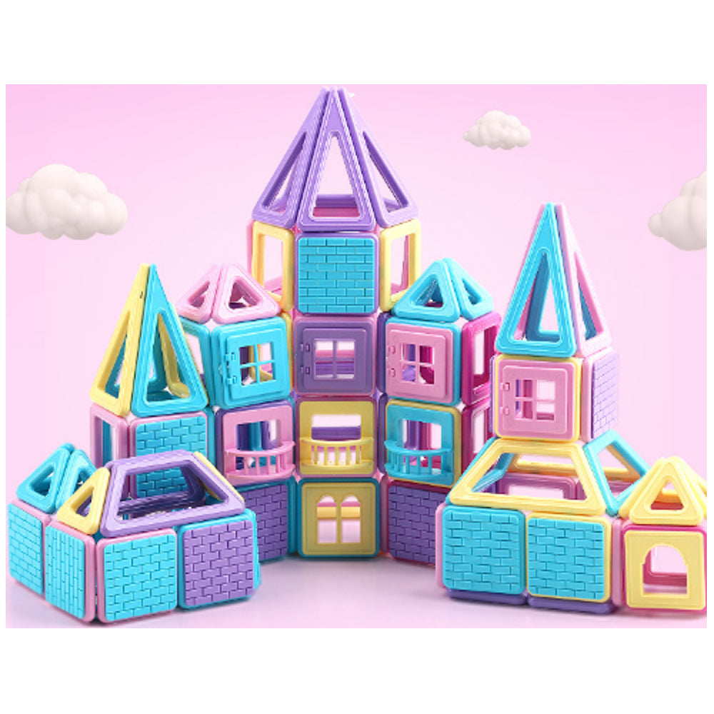 Magnetic Blocks Building Toys For Boys Girls Magnet Tiles Kits Kid Indoor Image 2