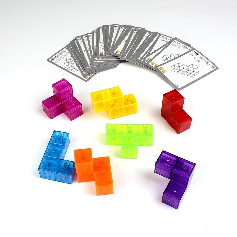 Magnetic Toys 3D Magic Blocks Toys DIY Building Model Toy Image 3