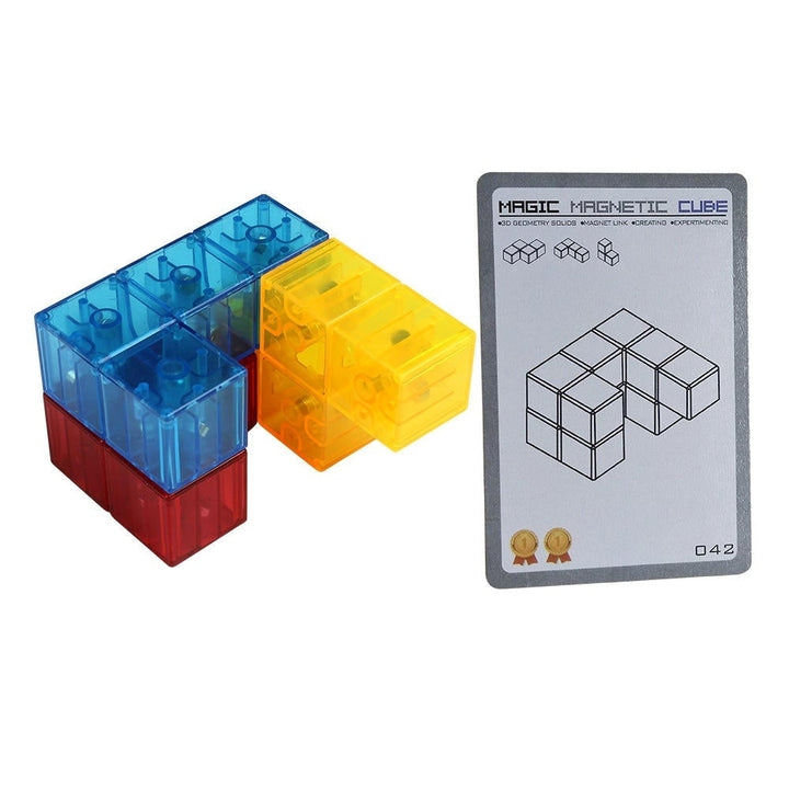 Magnetic Toys 3D Magic Blocks Toys DIY Building Model Toy Image 4